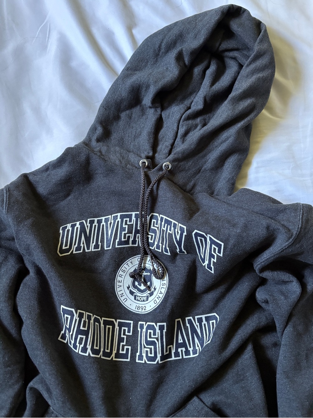 University of Rhode Island Gray Hoodie